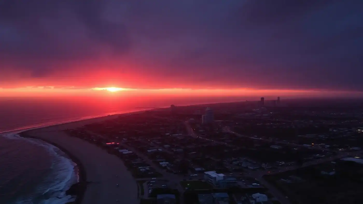 San Diego County aerial view