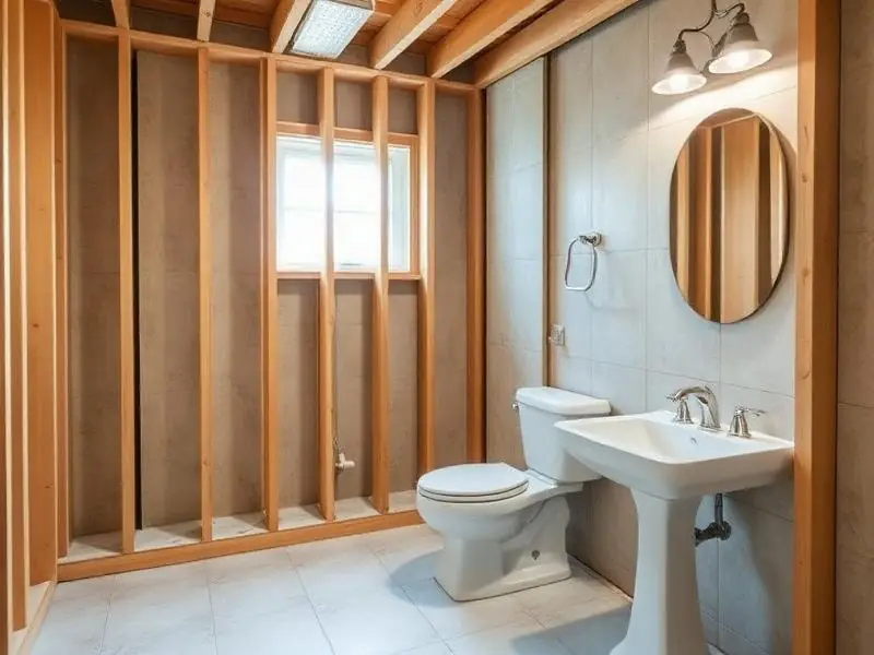 Full Bathroom Gut & Rebuild
